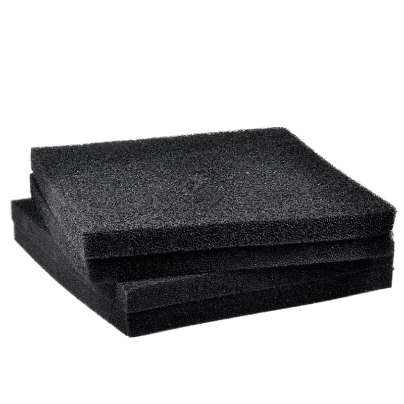 Aquarium Fish Black - Multi Maten Zwart Filtratie Schuim Aquarium