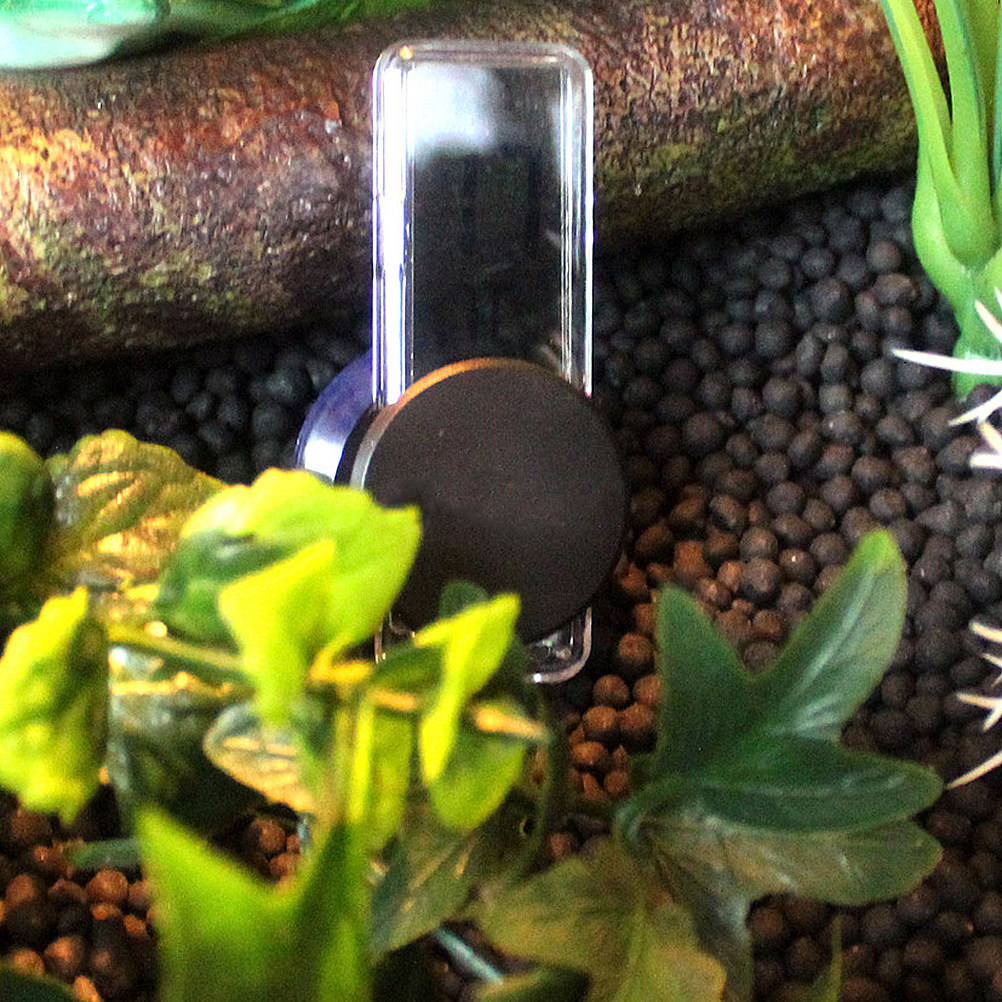 Aquarium Thermometer - Nauwkeurige waterdichte reptielenthermometer, kunststof behuizing voor