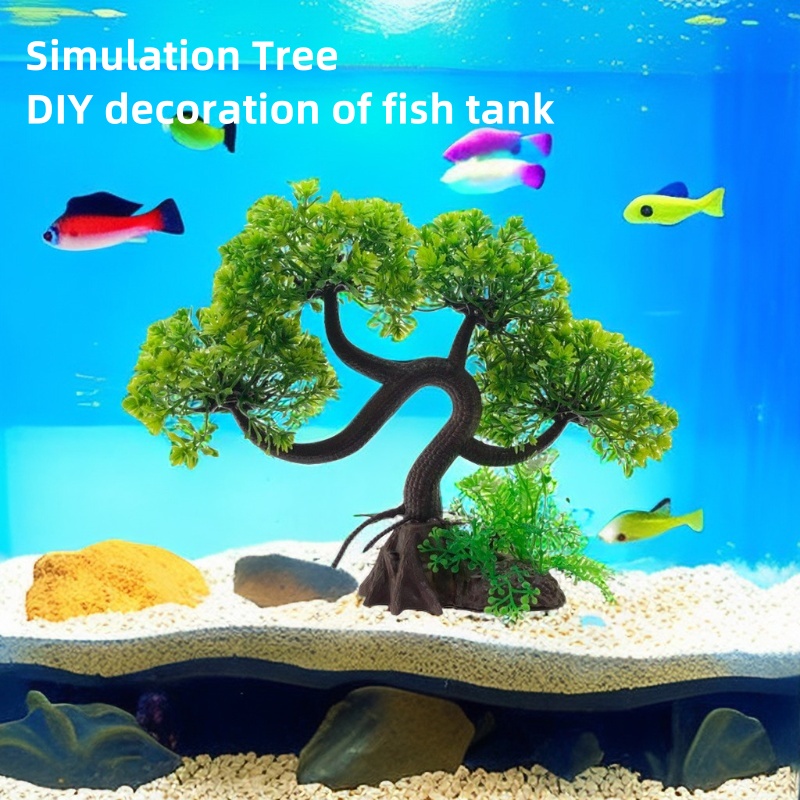 Aquarium Fish Big Size - Simulatie Waterglas Aquarium Landschapsarchitectuur Decoratie Imitatie