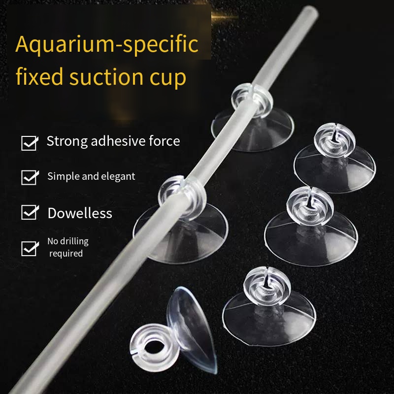 Aquarium Thermometer - Zuurstofslang, vaste zuignap, luchtpomp, thermometer, zuignapslang,