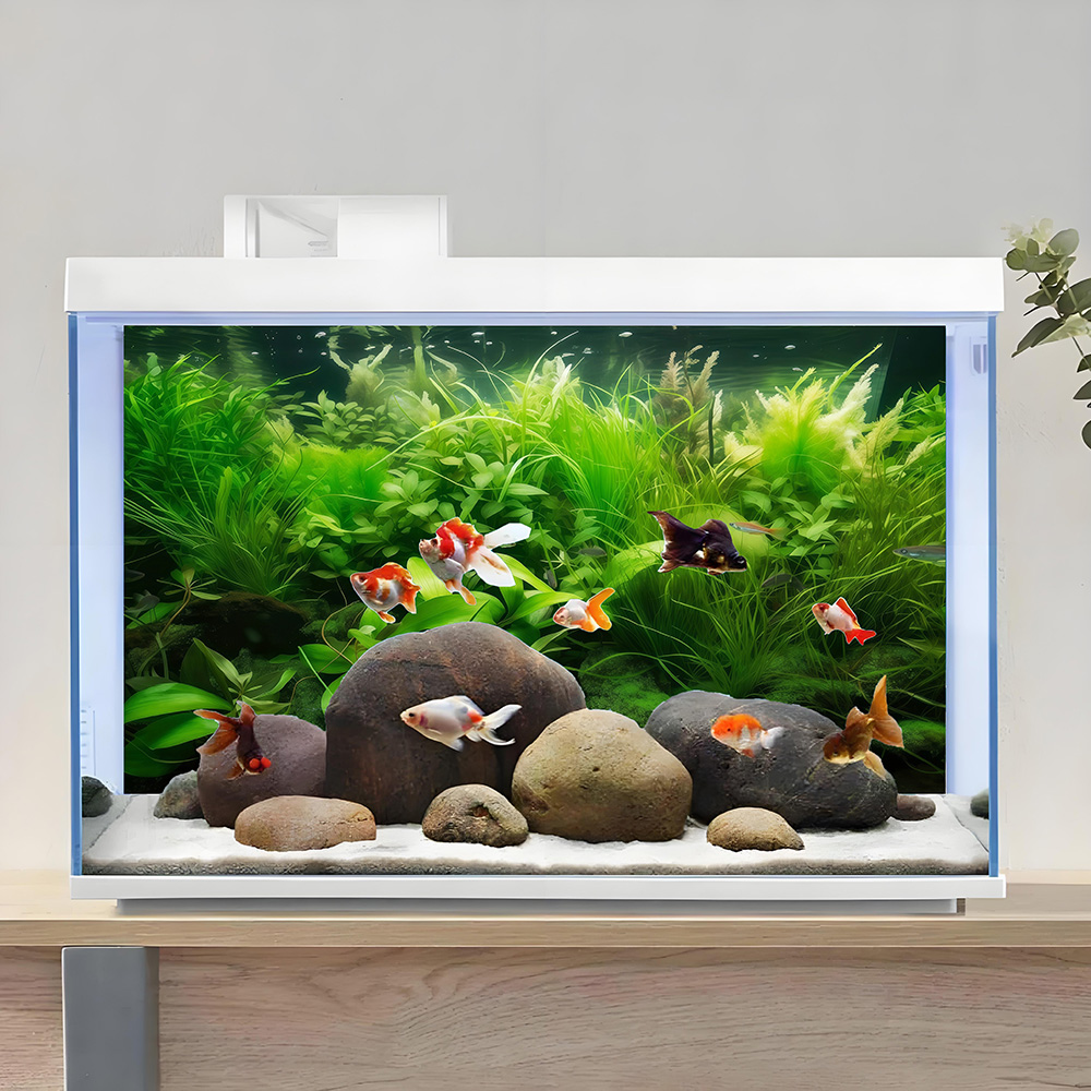 Aquarium Fish Paradise - Water Grass Paradise, achtergrondafbeelding voor aquarium,