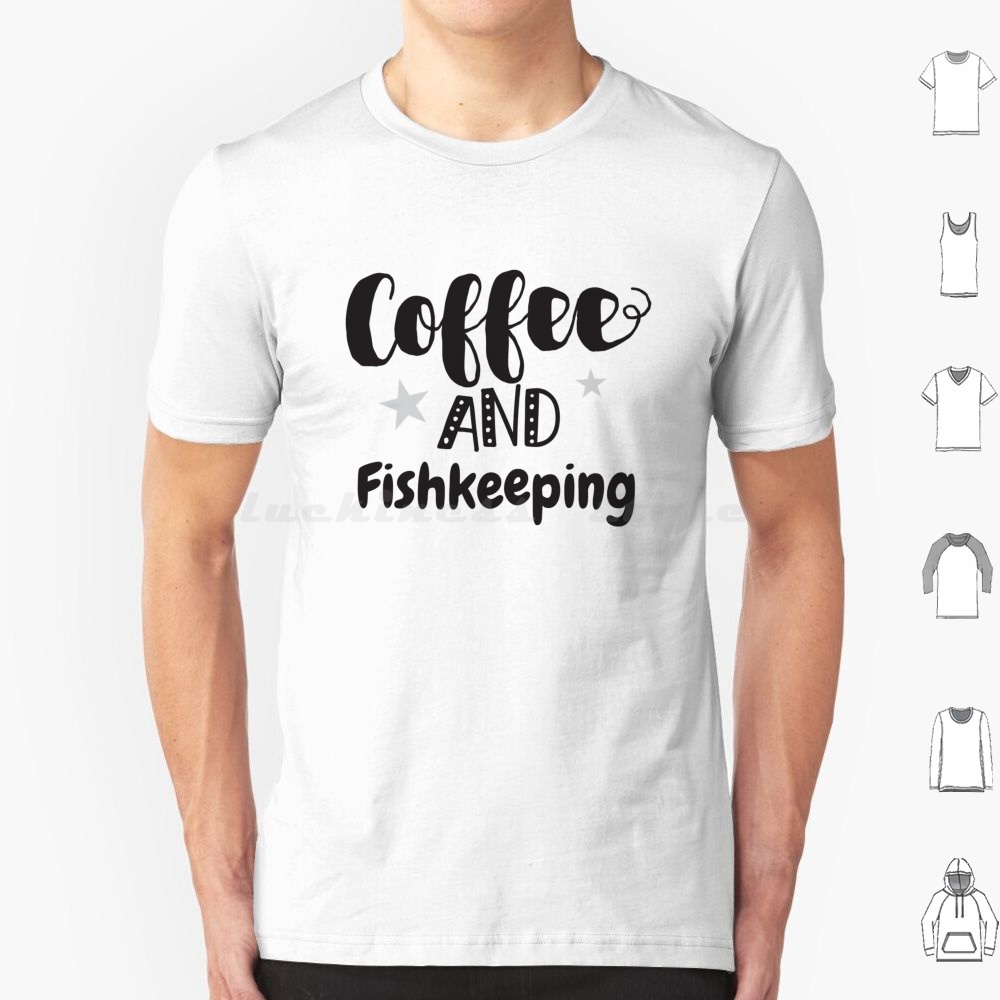 Aquarium Fish Big Size - Koffie en vis houden T-shirt groot