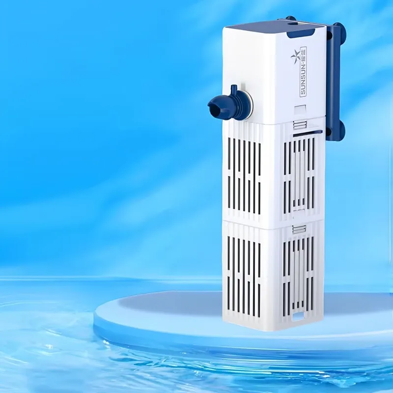 Aquarium Fish Black - Klein aquariumfilter voor kleine kommen en