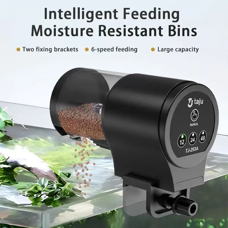 Aquarium Fish Feeder Automatic - Fish Tank Feeder Intelligente getimede feeder
