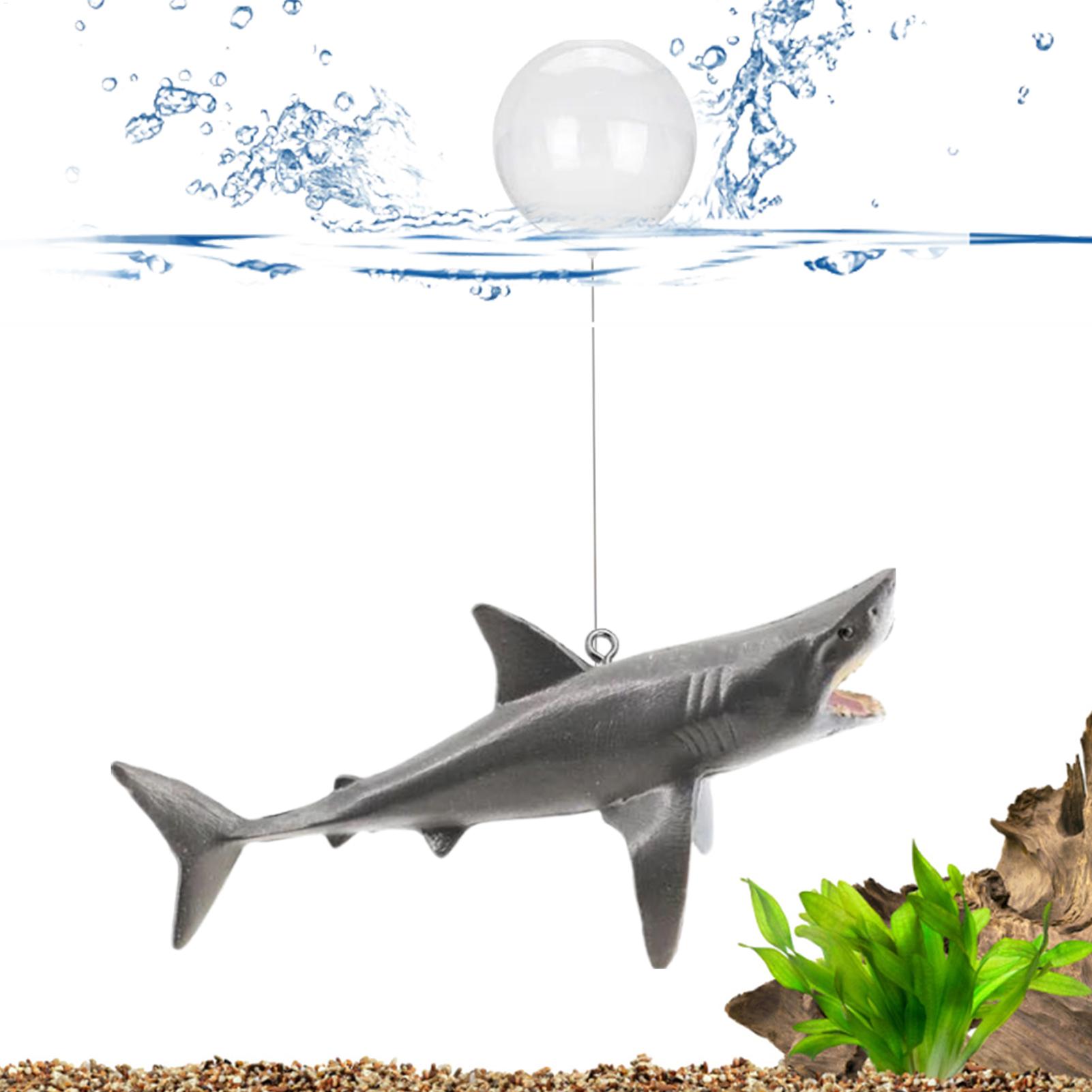 Aquarium Fish Shark - Drijvende haai aquarium landschap decoratie met