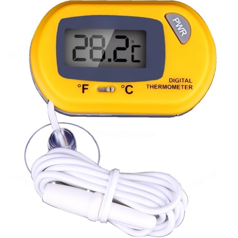 Aquarium Thermometer - Digitale LCD aquariumthermometer Elektronische temperatuurmeter voor