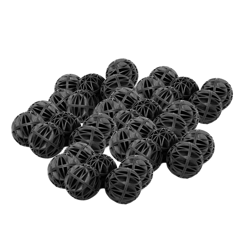 Aquarium Fish Black - 100 Stuks 18Mm Biologische Bio Ballen