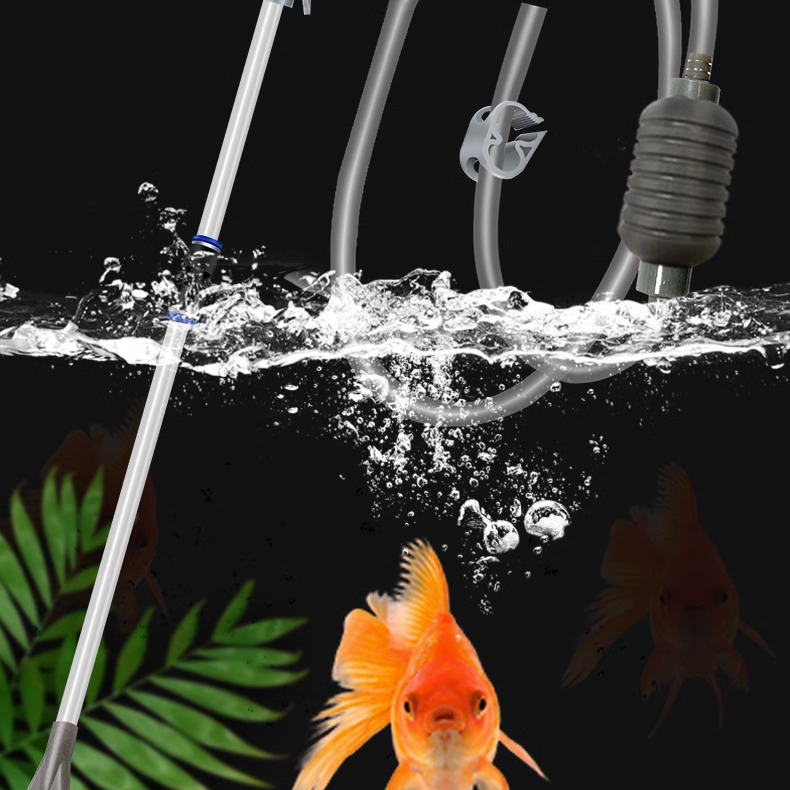 Aquarium Fish Maintenance - Handmatige aquariumwaterververser, sifon, grindreiniger, snelle start