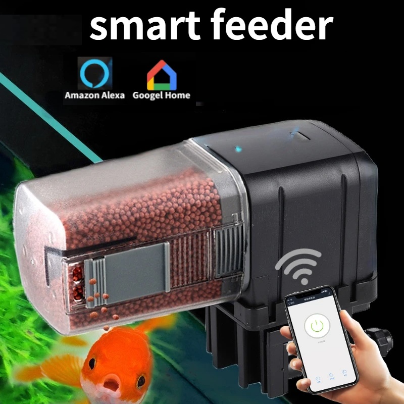 Aquarium Fish Feeder Automatic - WiFi Fish Feeder Automatische Fish Feeder