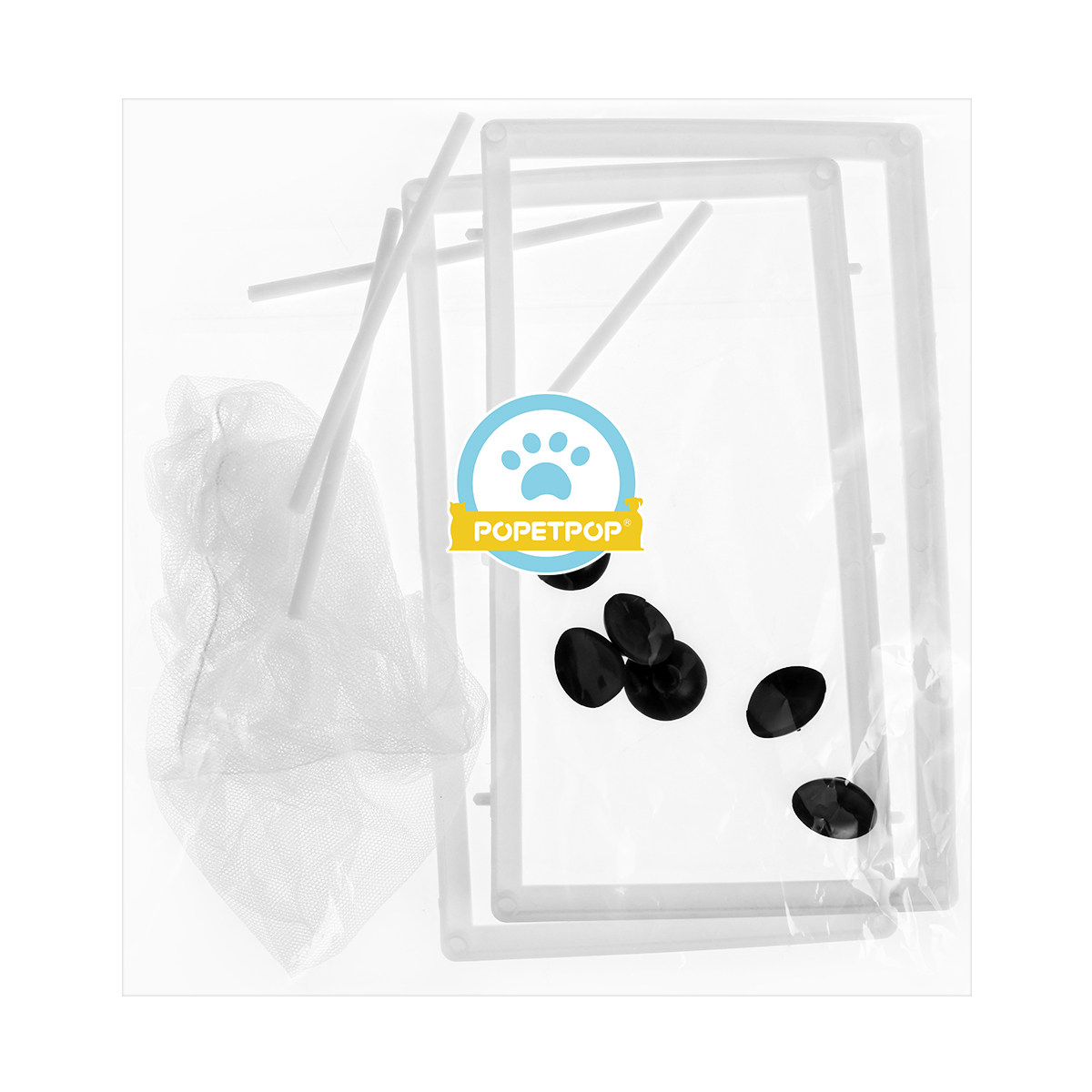 Aquarium Fish Big Size - Visnet Groot formaat polyester frame Broederij