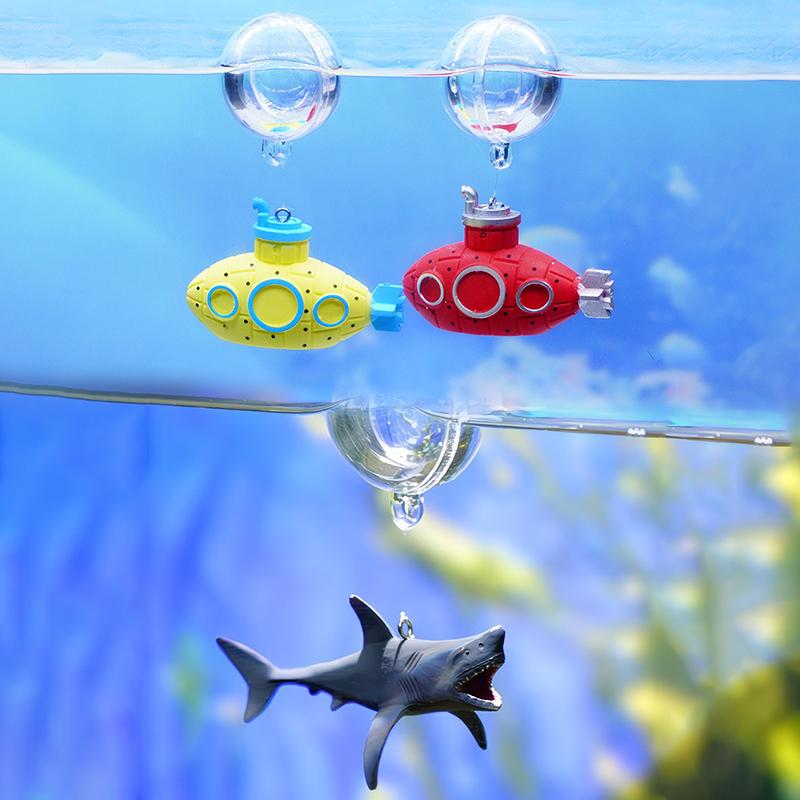 Drijvende haai-aquariumdecorat - Aquarium Fish Shark recensie en prijs