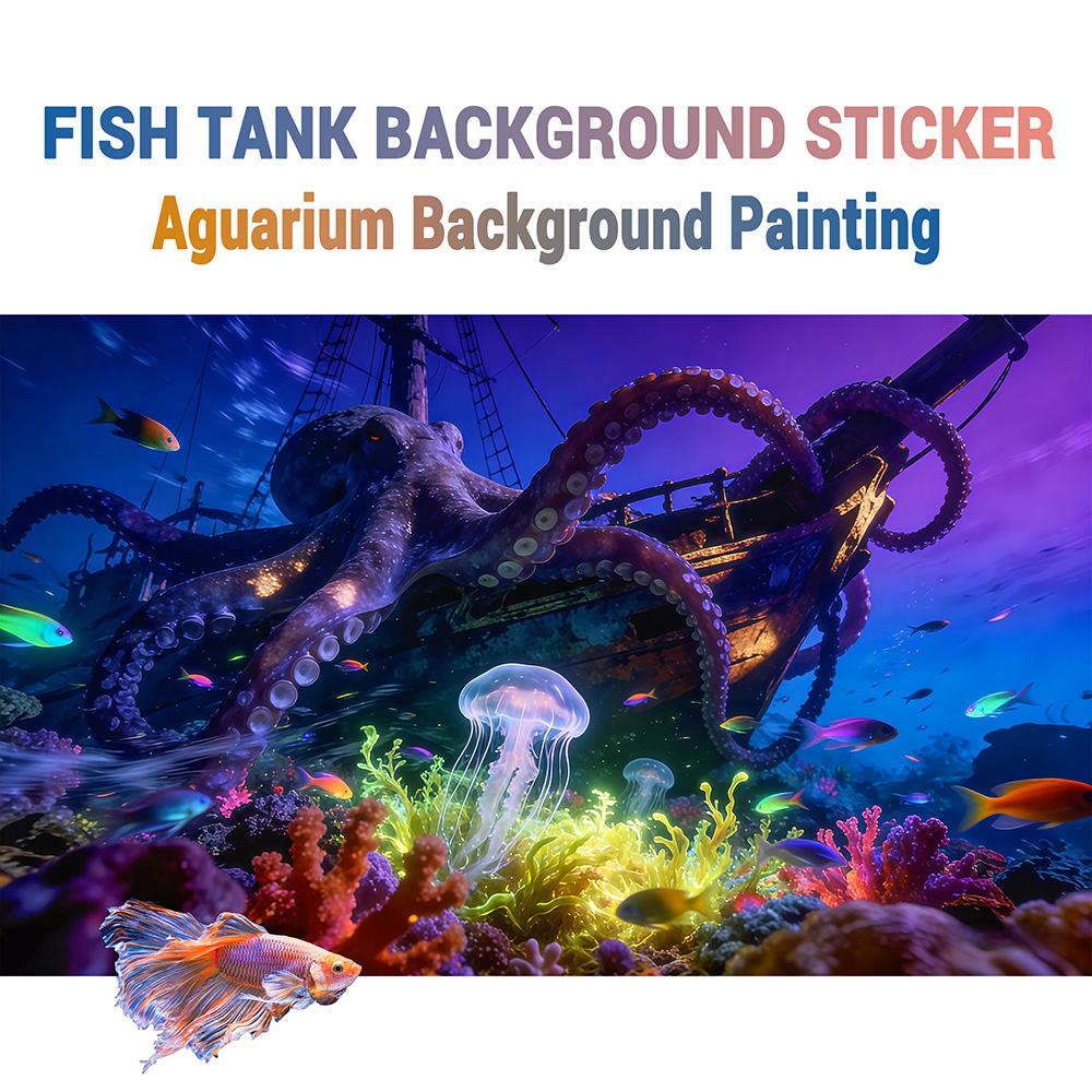 Aquarium achtergrondsticker, O - Aquarium Fish Paradise recensie en prijs