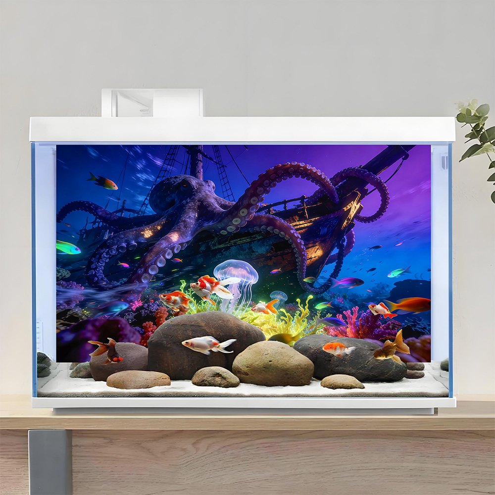 Aquarium achtergrondsticker, O - Aquarium Fish Paradise recensie en prijs