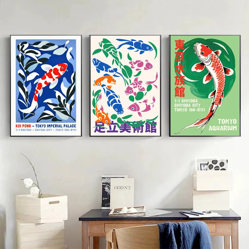 Retro Abstract Cartoon Japanse - Aquarium Fish Cartoon recensie en prijs