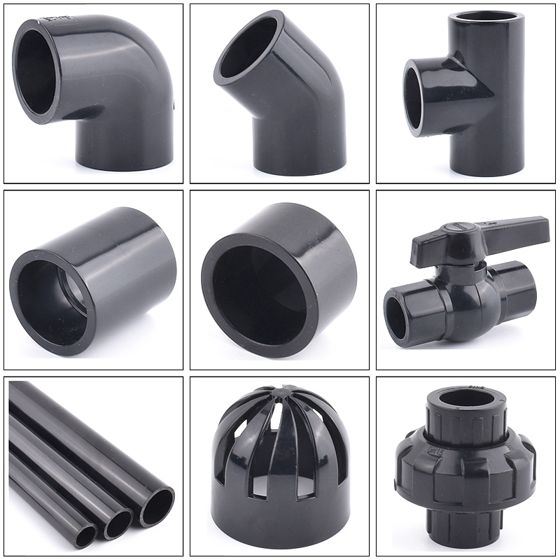 20-50mm Zwart UPVC Pijp Connec - Aquarium Fish Black recensie en prijs