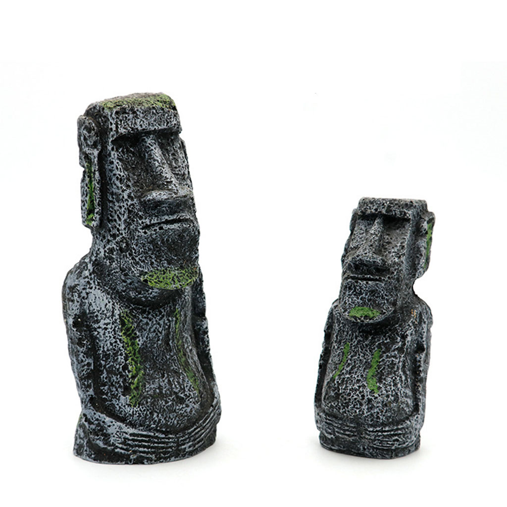 Aquarium Moai Standbeelden Paa - Aquarium Fishing recensie en prijs