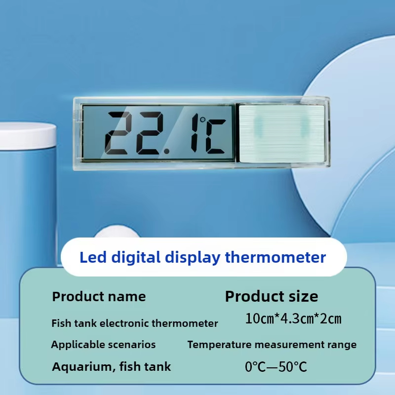 Digitale elektronische 3D aqua - Aquarium Thermometer recensie en prijs