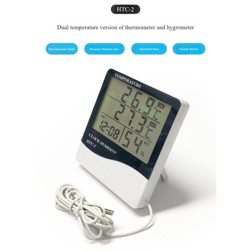 Schokbestendige ABS-thermomete - Aquarium Thermometer recensie en prijs