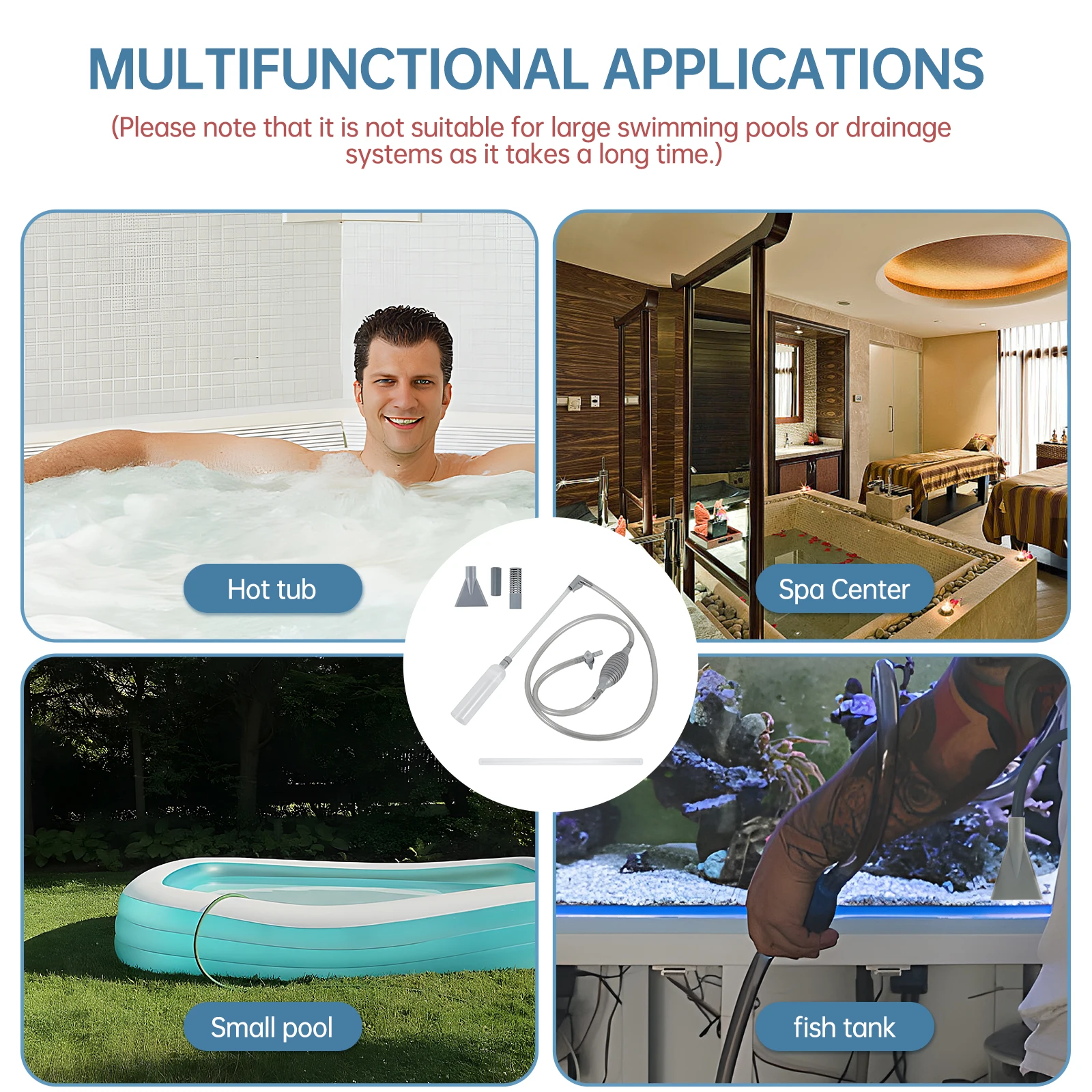 Hot Tub Stofzuiger 10ft Zwemba - Aquarium Fish Maintenance recensie en prijs