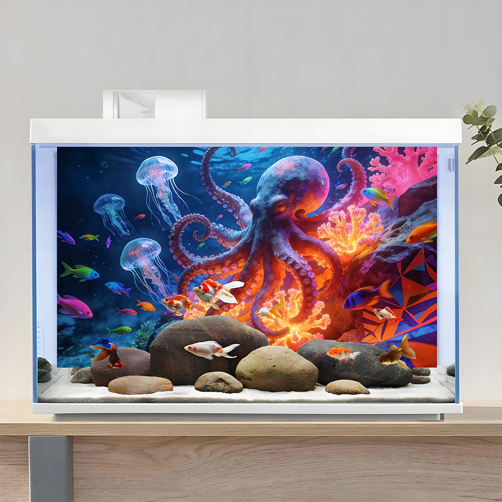 Aquarium achtergrondsticker, O - Aquarium Fish Paradise recensie en prijs