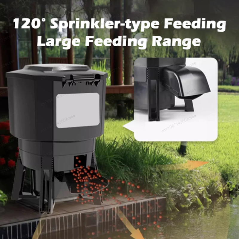 Instelbare automatische zonne- - Aquarium Fish Feeder Automatic recensie en prijs