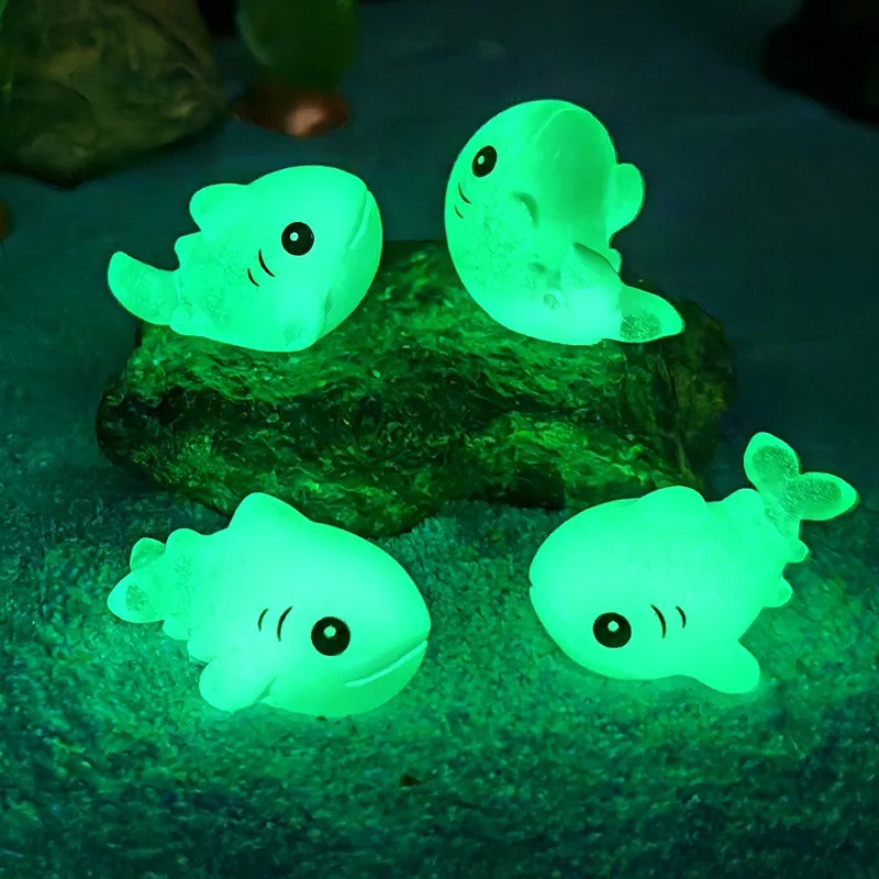 4 stuks lichtgevende haai orna - Aquarium Fish Shark recensie en prijs