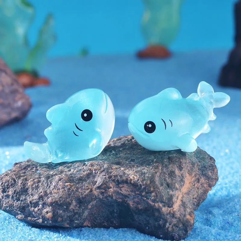4 stuks lichtgevende haai orna - Aquarium Fish Shark recensie en prijs