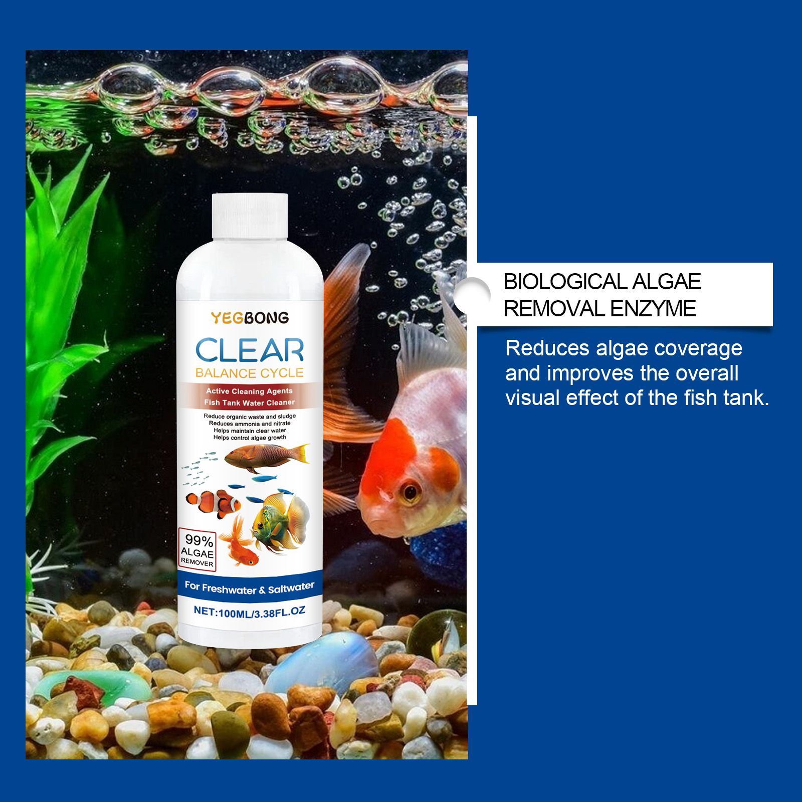 Aquarium Water Clarifier 100ml - Aquarium Fishing recensie en prijs