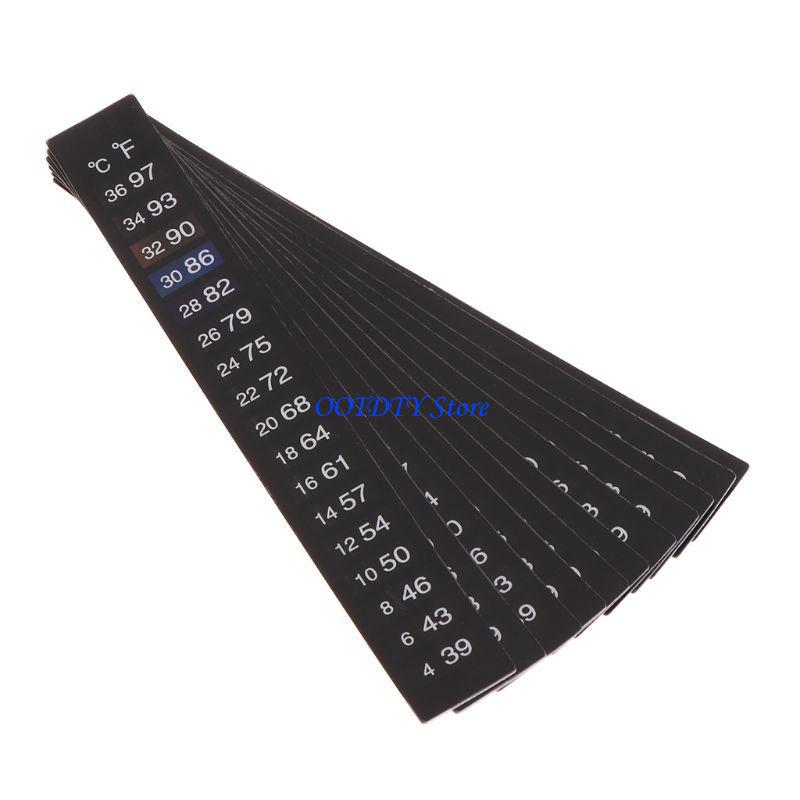 367A 10 PCS Betta Sticker Ther - Aquarium Thermometer recensie en prijs