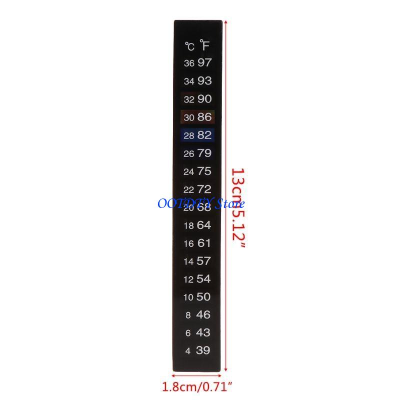 367A 10 PCS Betta Sticker Ther - Aquarium Thermometer recensie en prijs