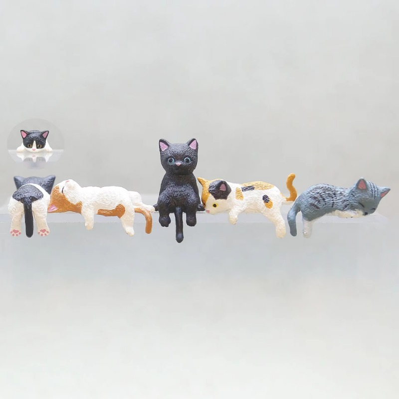 1Pc Leuke Cartoon Kat PVC Woon - Aquarium Fish Cartoon recensie en prijs