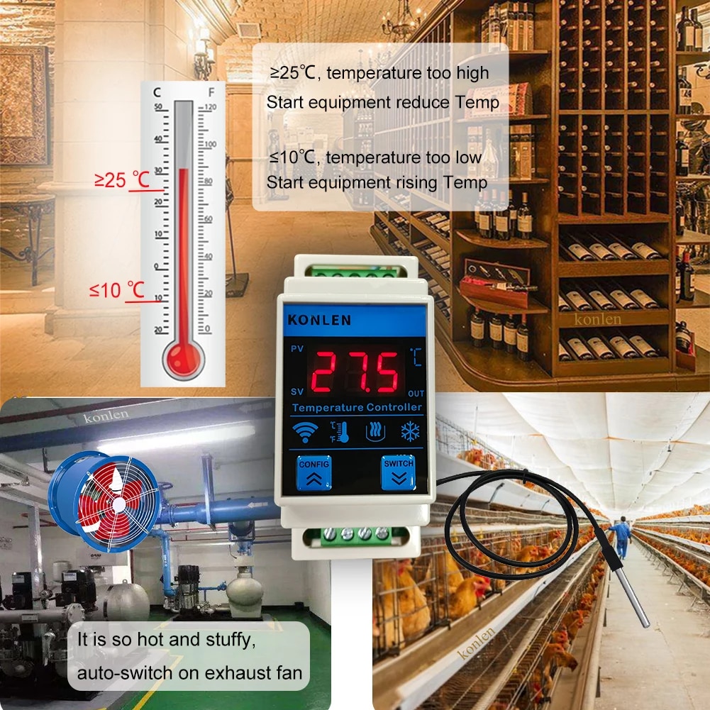 Tuya Wifi Temperatuur Sensor T - Aquarium Thermometer recensie en prijs