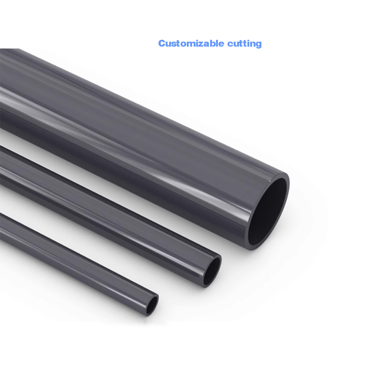 Zwart PVC Plastic Pijp Holle B - Aquarium Fish Black recensie en prijs