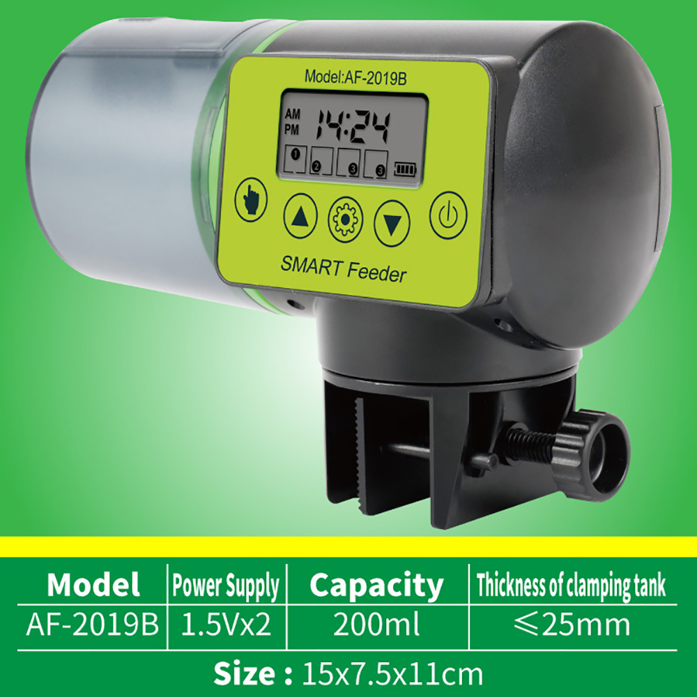 Automatische visvoederautomaat - Aquarium Fish Feeder Automatic recensie en prijs