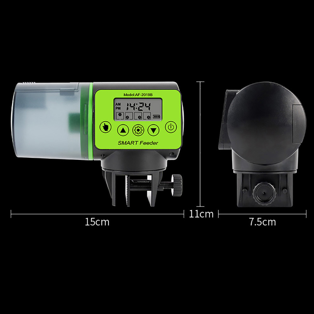 Automatische visvoederautomaat - Aquarium Fish Feeder Automatic recensie en prijs