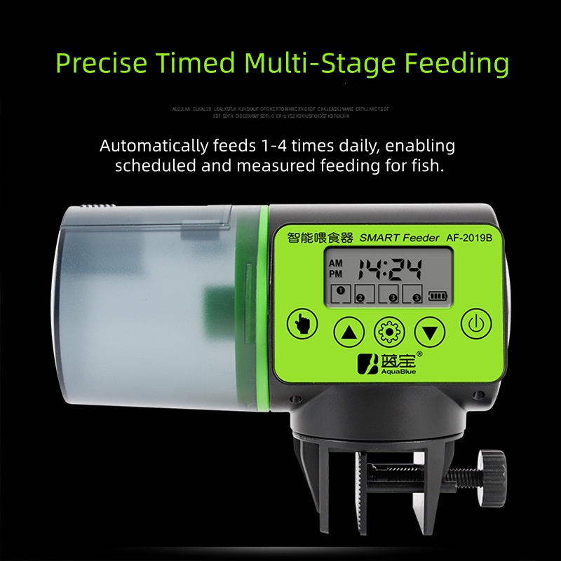 Automatische voeder voor aquar - Aquarium Fish Feeder Automatic recensie en prijs