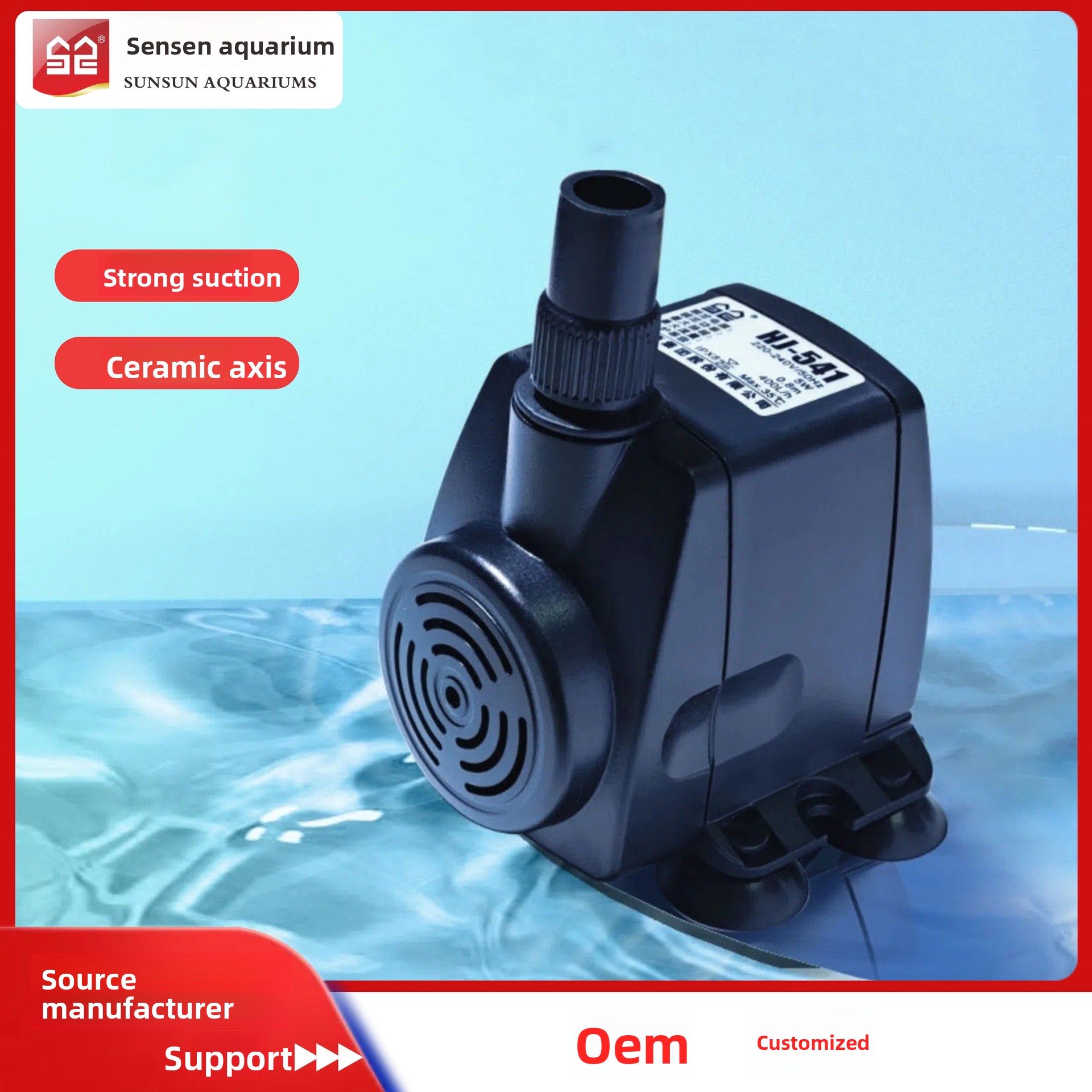 Mini-onderwaterpomp serie HJ-5 - Aquarium Fish Drawing recensie en prijs