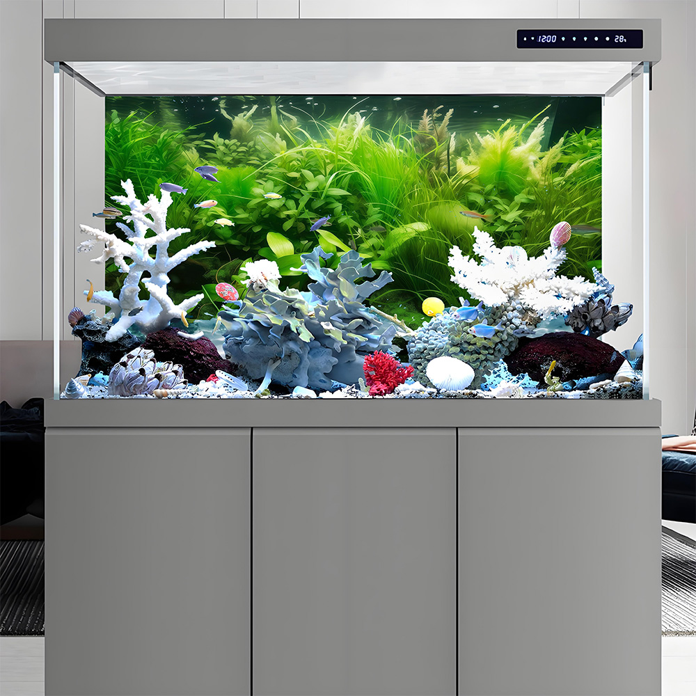 Water Grass Paradise, achtergr - Aquarium Fish Paradise recensie en prijs
