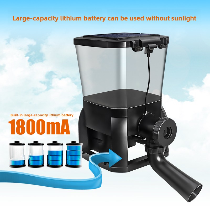 Jebao solar koi vijver buiten  - Aquarium Fish Feeder Automatic recensie en prijs