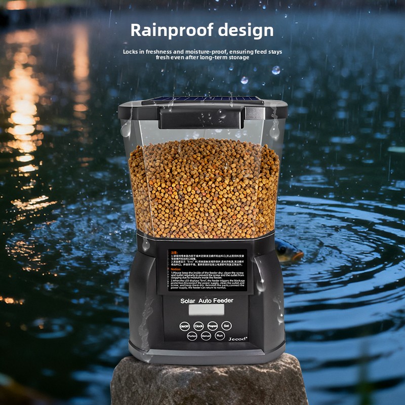 Jebao solar koi vijver buiten  - Aquarium Fish Feeder Automatic recensie en prijs