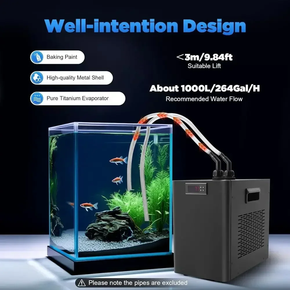 110V luchtgekoelde aquariumkoe - Aquarium Fish Market recensie en prijs