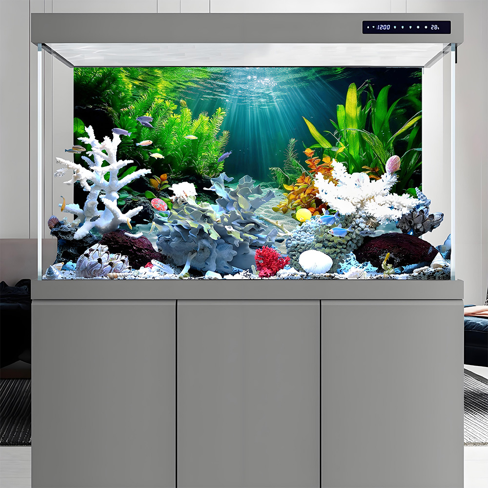 Kleurrijk aquatisch plantenpar - Aquarium Fish Paradise recensie en prijs