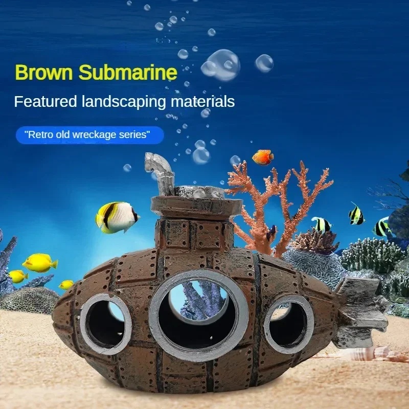 Harsen Submarine Ornamenten Aq - Aquarium Fish Cartoon recensie en prijs