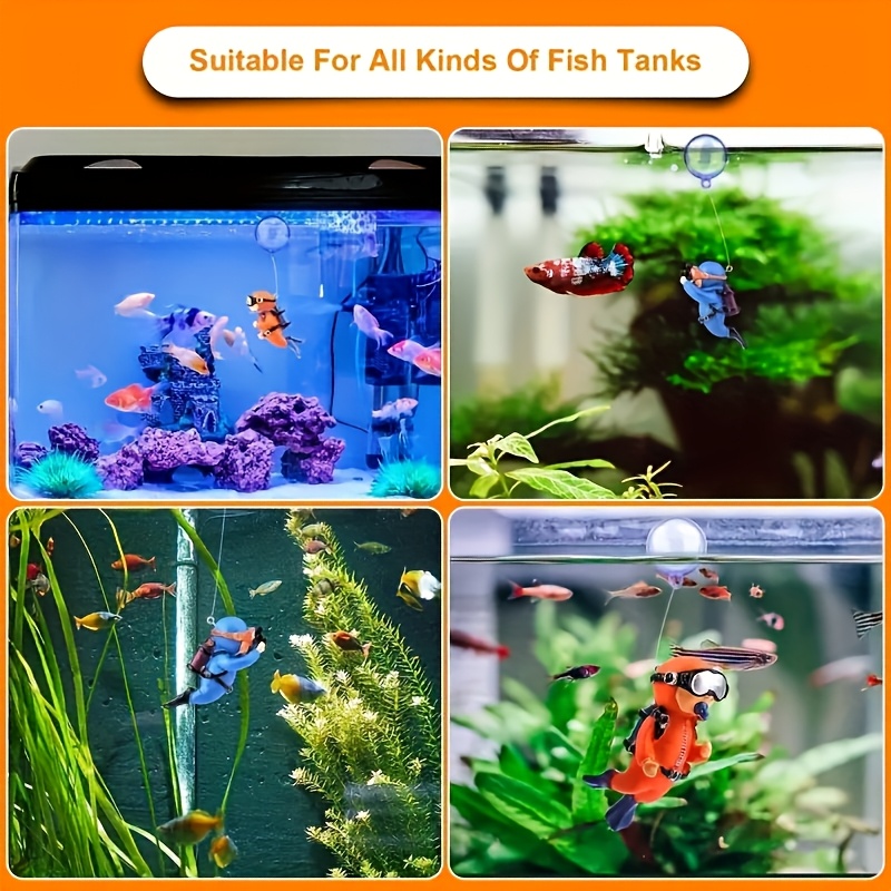 2 stuks levendige duiker aquar - Aquarium Fish Cartoon recensie en prijs
