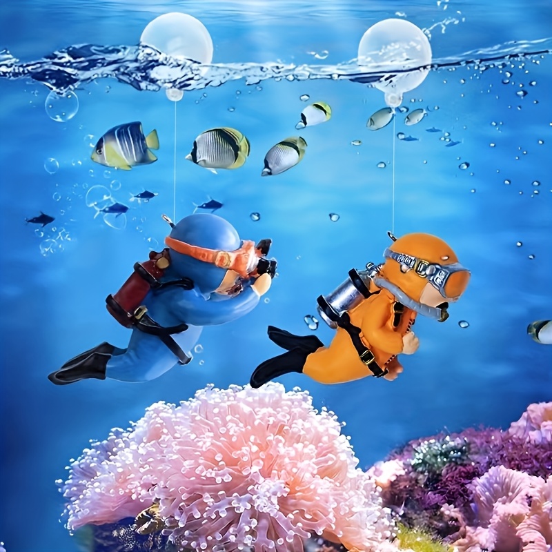 2 stuks levendige duiker aquar - Aquarium Fish Cartoon recensie en prijs