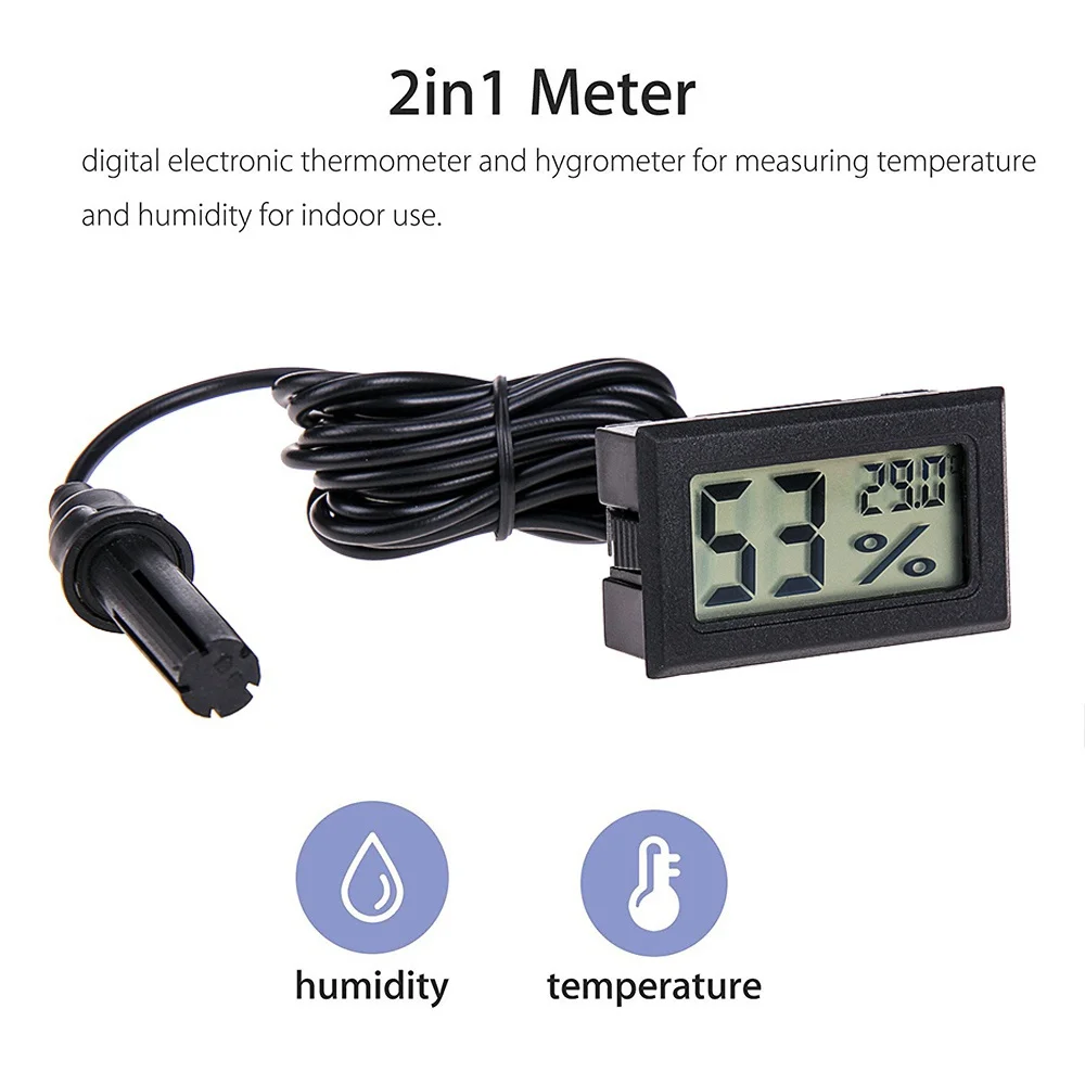 Hoge Precisie Mini LCD Digital - Aquarium Thermometer recensie en prijs