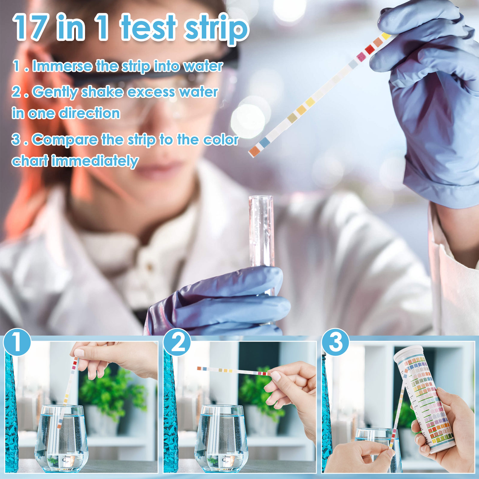 5-17 in 1 Aquarium Teststrips  - Aquarium Fishing recensie en prijs