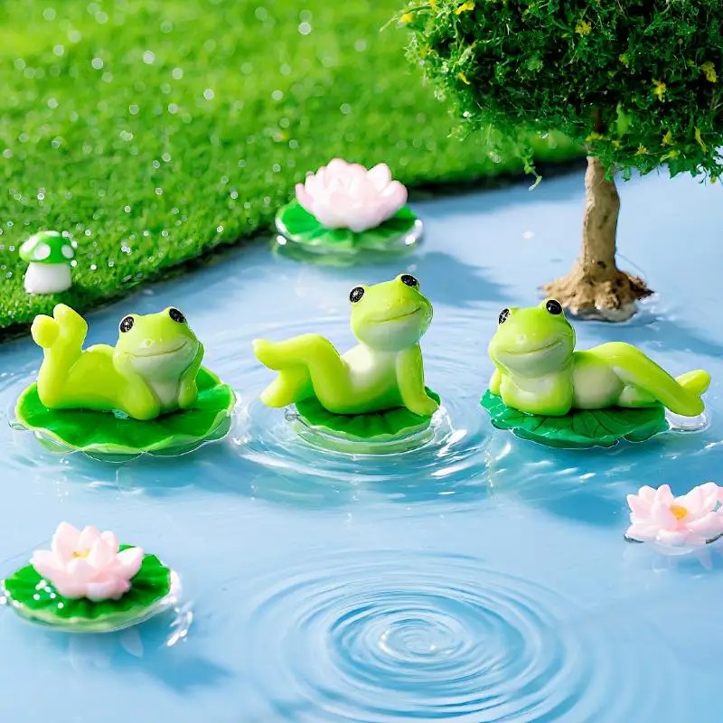 6 stuks mini cartoon kikker st - Aquarium Fish Cartoon recensie en prijs