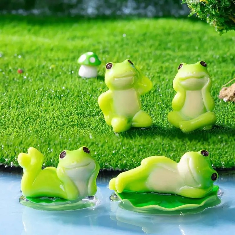 6 stuks mini cartoon kikker st - Aquarium Fish Cartoon recensie en prijs