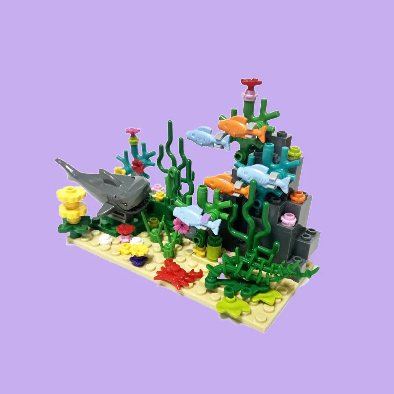Stad MOC Aquarium Onderwaterwe - Aquarium Fish Shark recensie en prijs